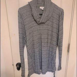 J. Jill Cowl Neck Athletic Sweater